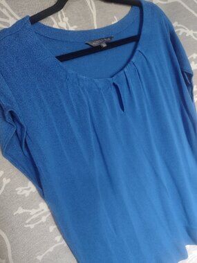 Additionelle Cobalt Short Sleeve Knit Tee